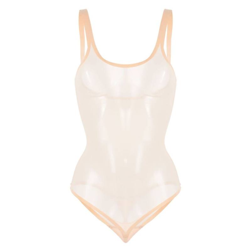 Wolford Semi-sheer Tulle Bodysuit