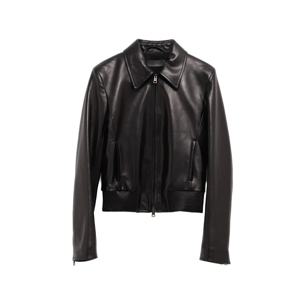 Balenciaga Zip Leather Jacket