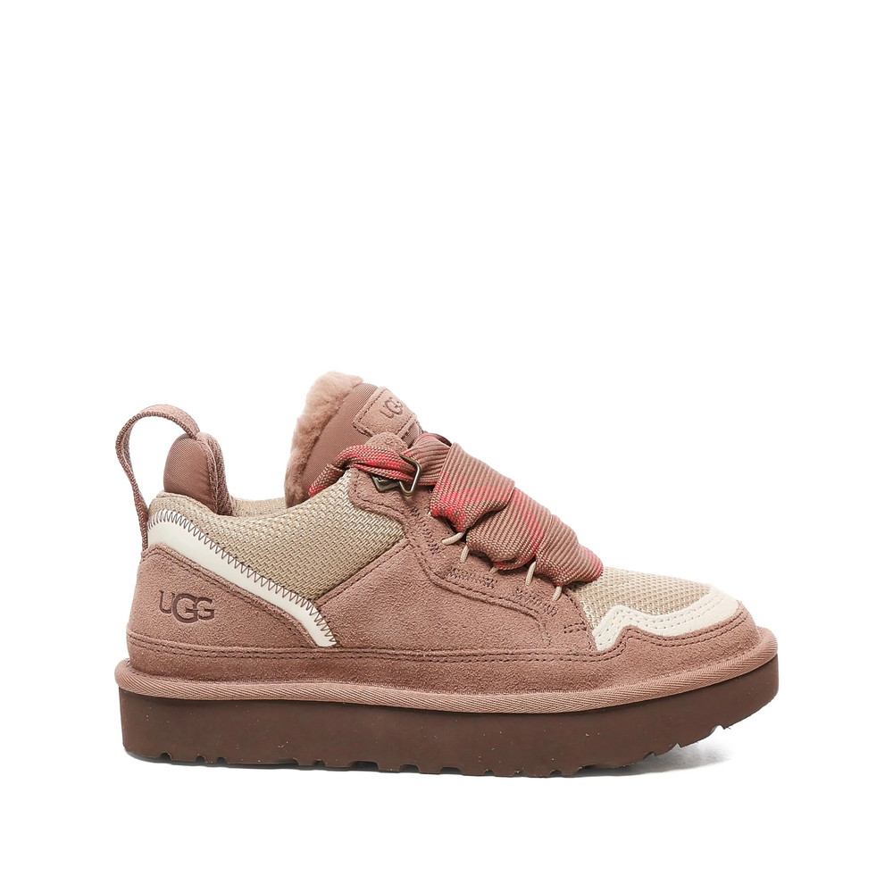 Ugg Ribbon-lace Leather Sneakers
