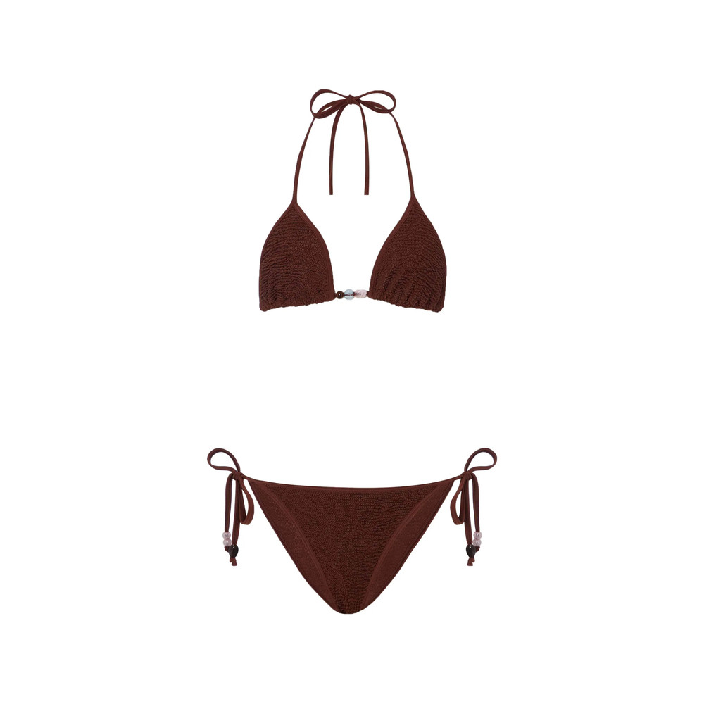 Hunza G Gina Beaded Bikini