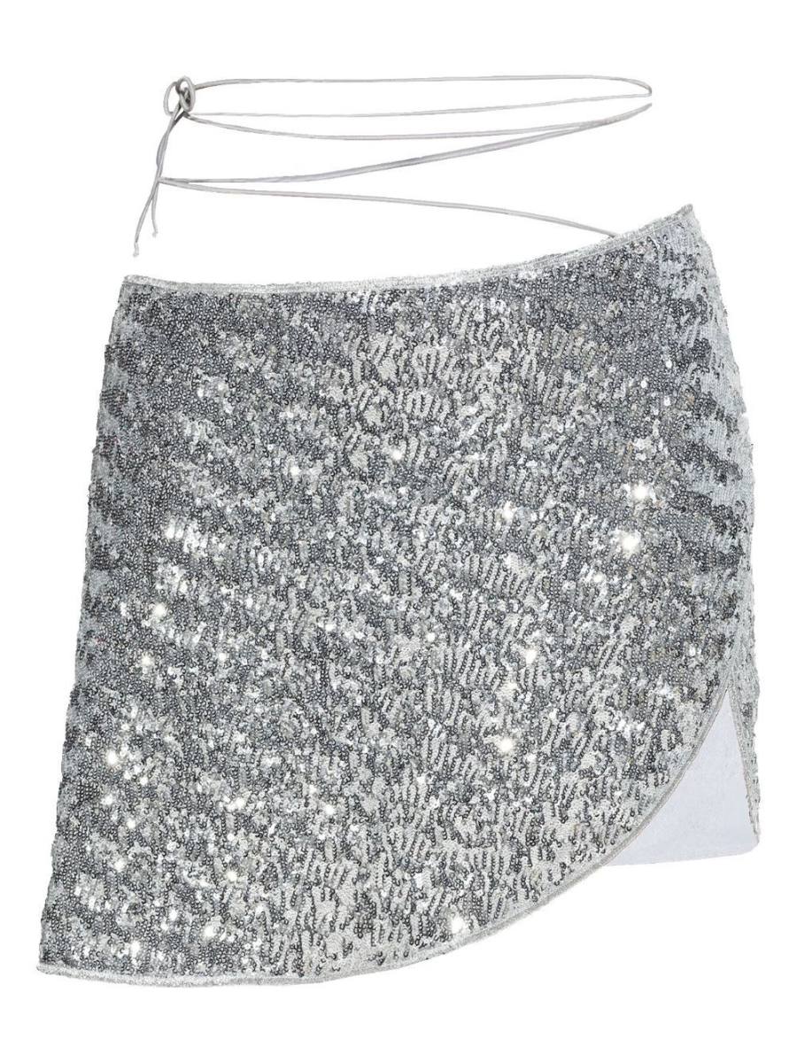 sequinned beach cover-up