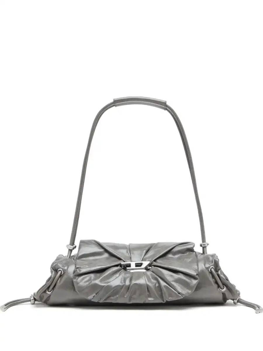 Scrunch-D shoulder bag