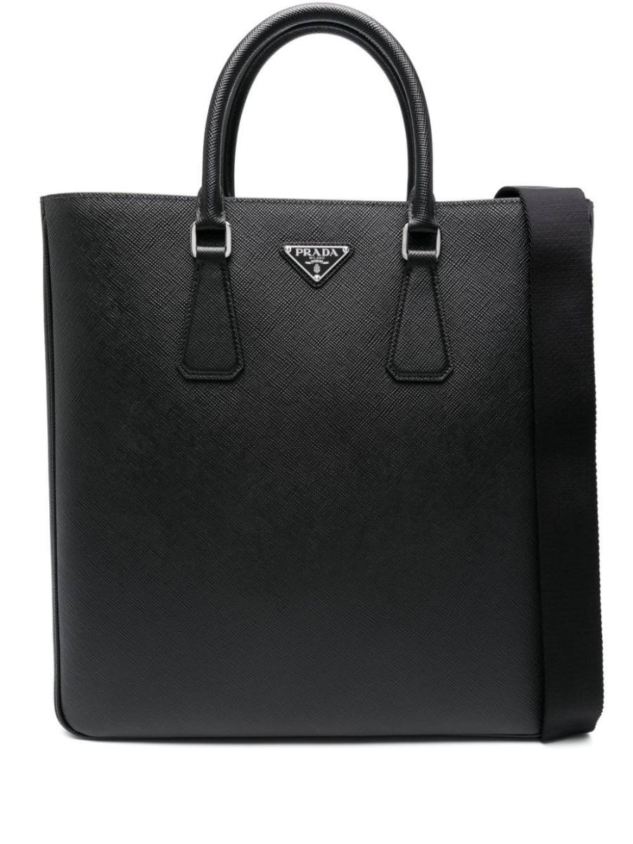triangle-logo tote bag
