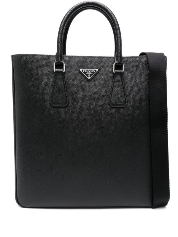 triangle-logo tote bag