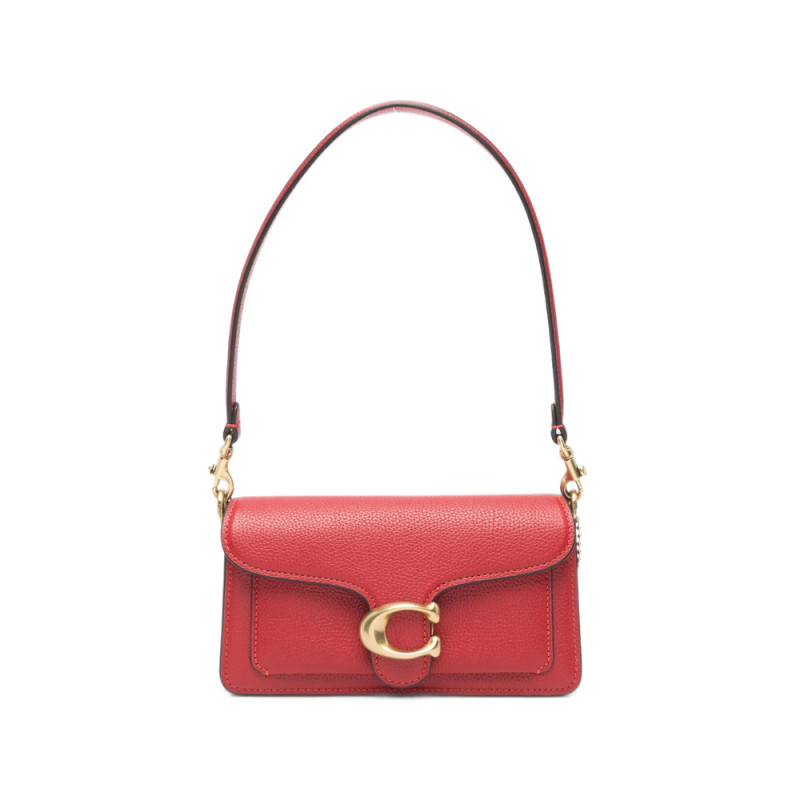 Coach Tabby Pebbled-leather Shoulder Bag