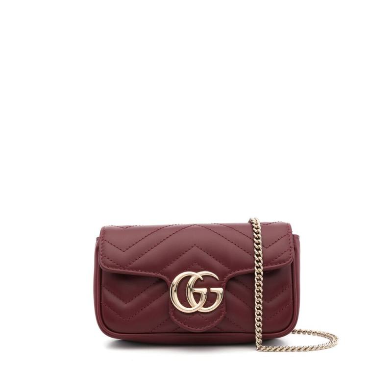 Gucci Super Mini GG Marmont Cross Body Bag
