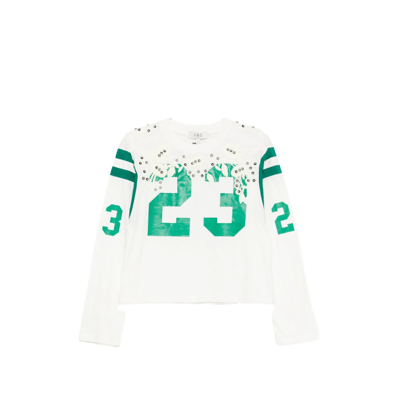 Sea Georgie Embellished T-shirt