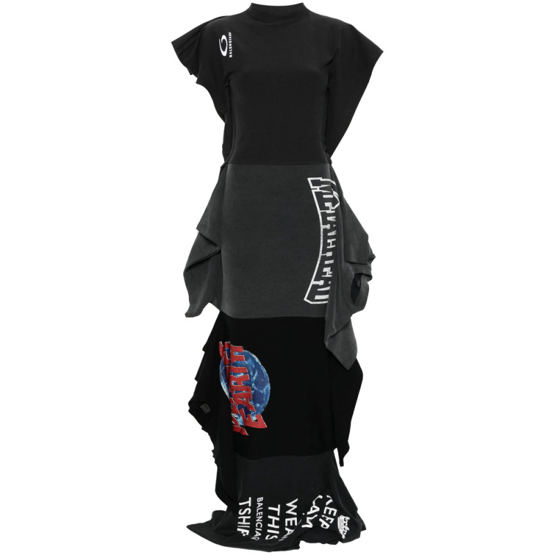 Balenciaga Twisted Maxi Dress