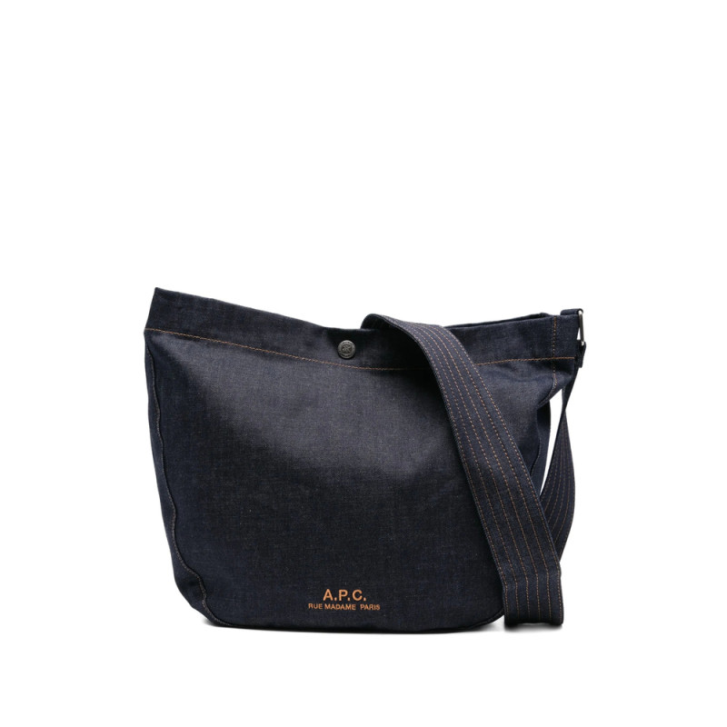 A. p.c. Medium Denim Crossbody Bag