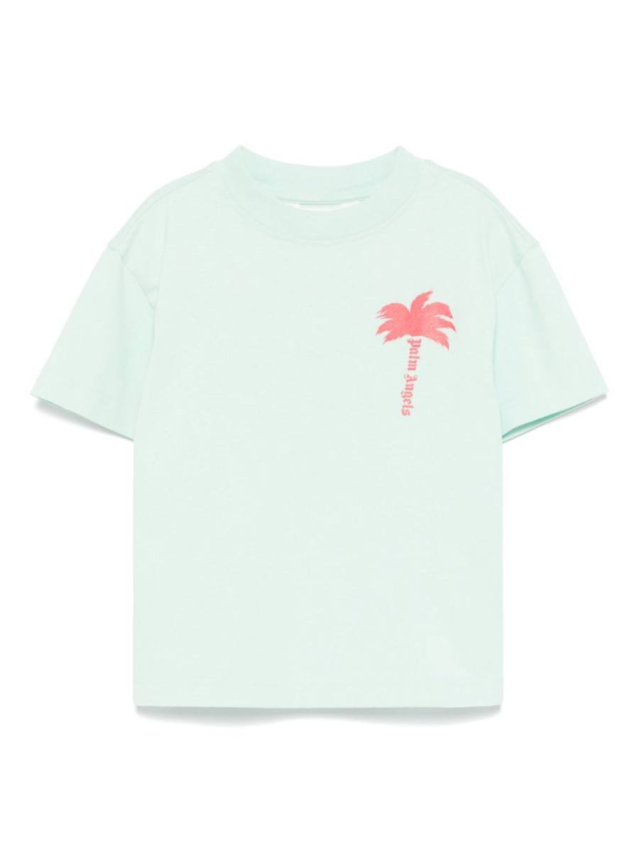palm-print T-shirt