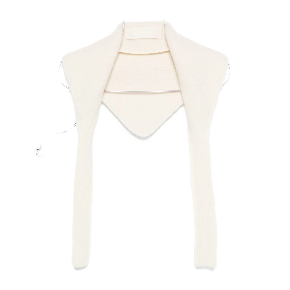 Jacquemus Ribbed-knit Collar Scarf