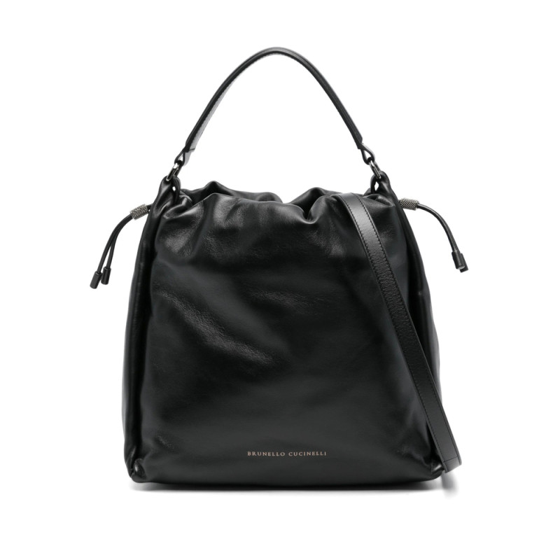 Brunello Cucinelli Logo-debossed Tote Bag