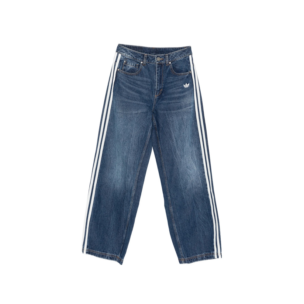 Adidas Side Stripe Denim Trousers