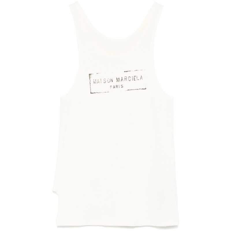 Maison Margiela Logo-print Tank Top