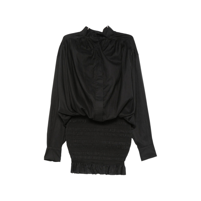 The Andamane Rania Shirred Mini Dress