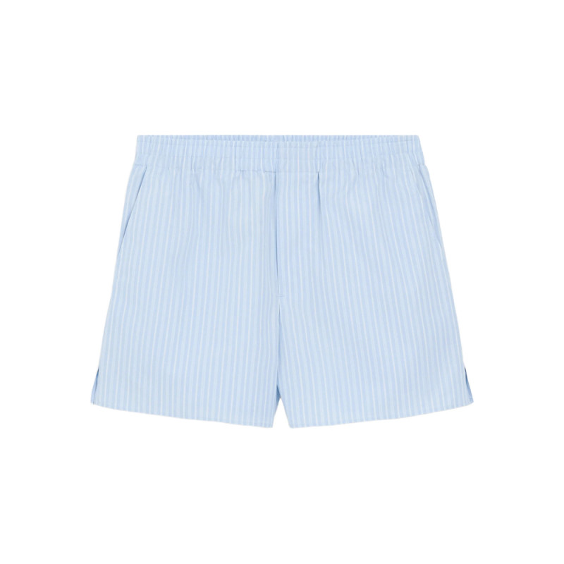 Ami Paris Striped Elasticated Shorts