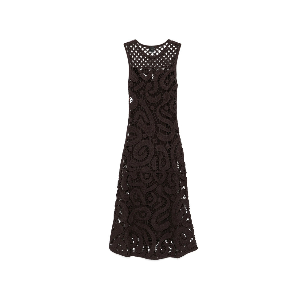 Pinko Crochet Midi Dress