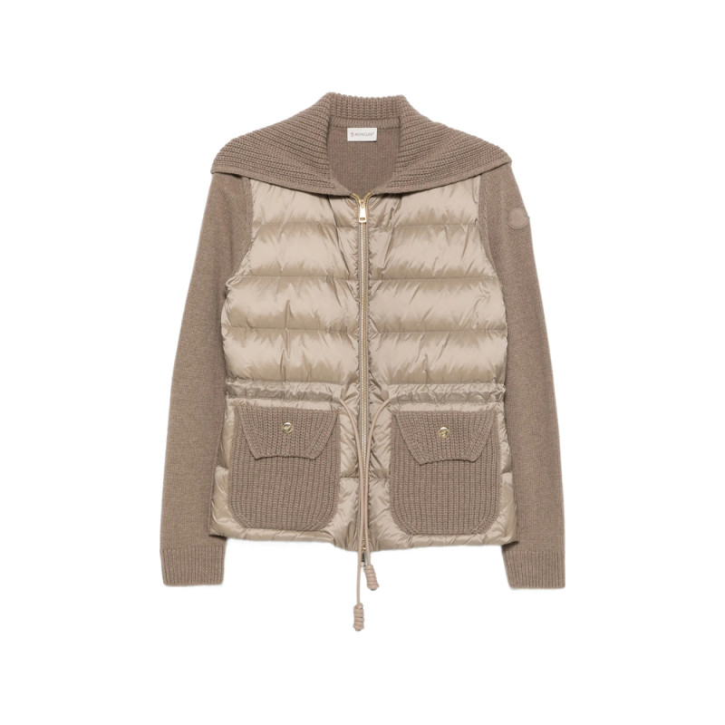Moncler Padded-detail Cardigan