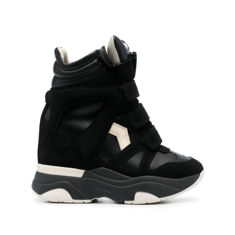 Isabel Marant Balskee High-top Leather Sneakers