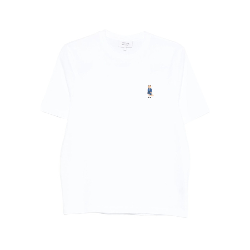 Maison Kitsuné Dressed Fox Embroidered T-shirt