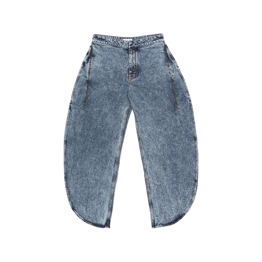 Alaïa Petal Denim Jeans