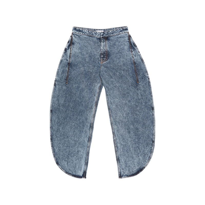 Alaïa Petal Denim Jeans