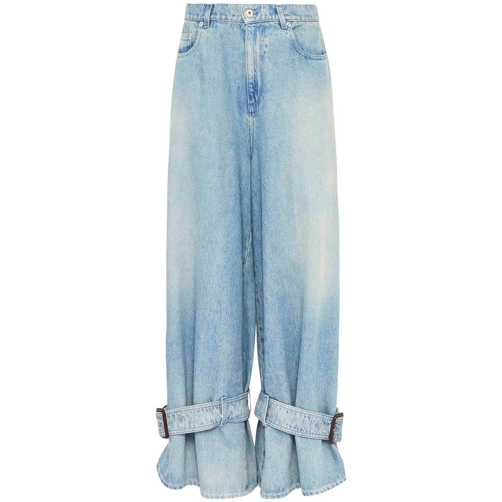 Jw Anderson Buckled Jeans