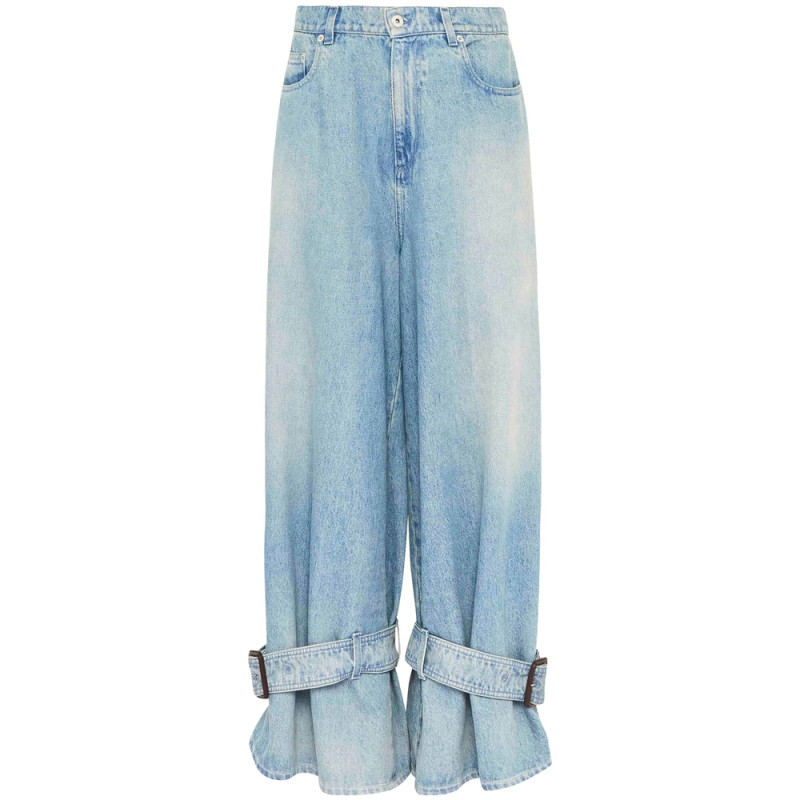 Jw Anderson Buckled Jeans