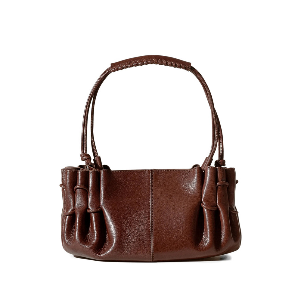 Hereu Braided-handle Shoulder Bag