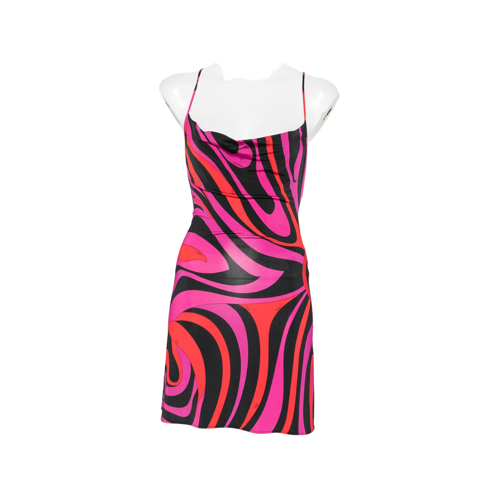 Pucci Cross-strap Mini Dress