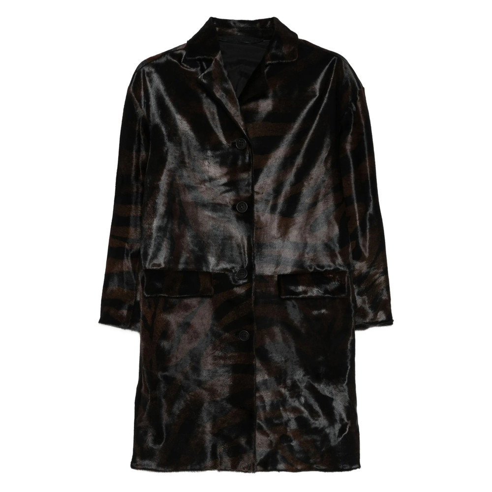 Santoro Button-fastening Shearling Coat