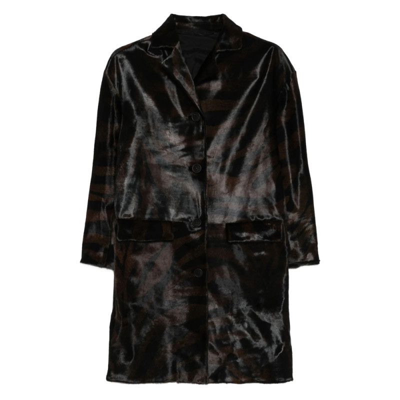 Santoro Button-fastening Shearling Coat