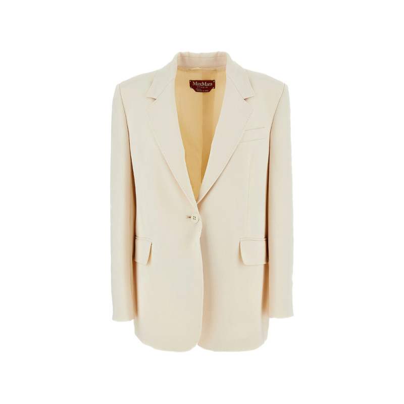 Max Mara Studio Flap Pocket Button Jacket