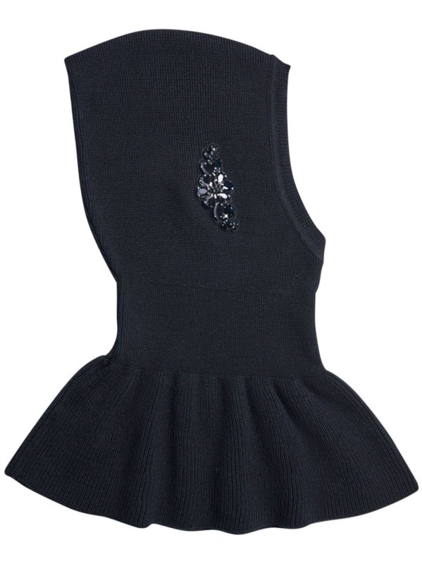 crystal-embellished balaclava