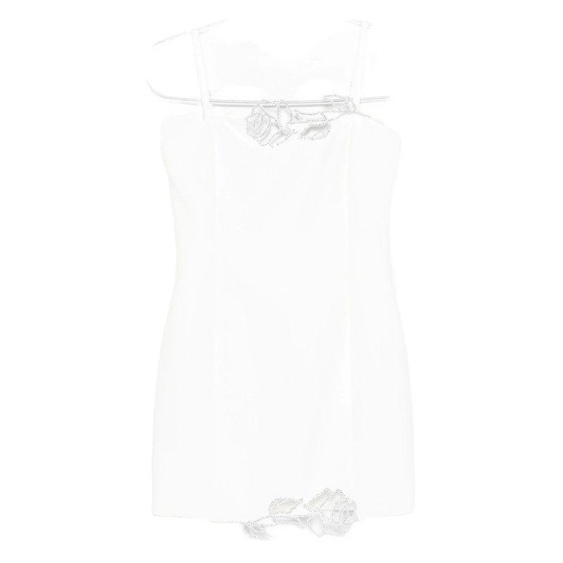 Blumarine Cady Rose-embellished Dress