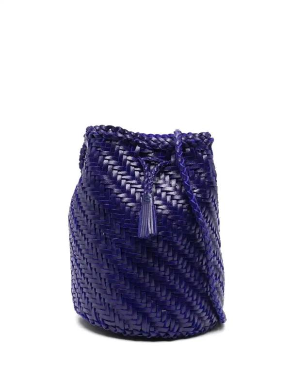 Pompom Double Jump bucket bag