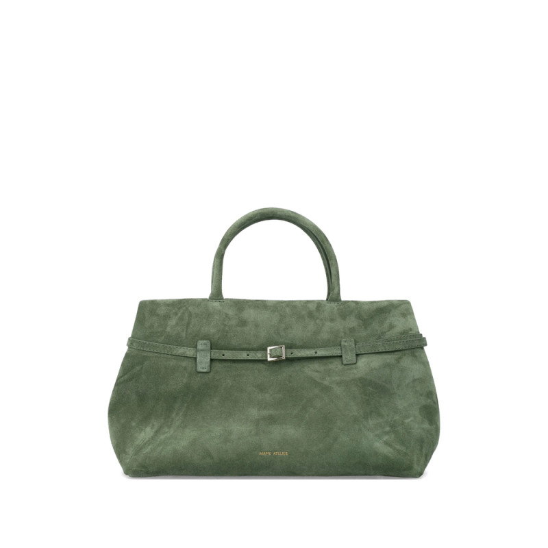 Manu Atelier 35 Le Cambon Suede Tote Bag