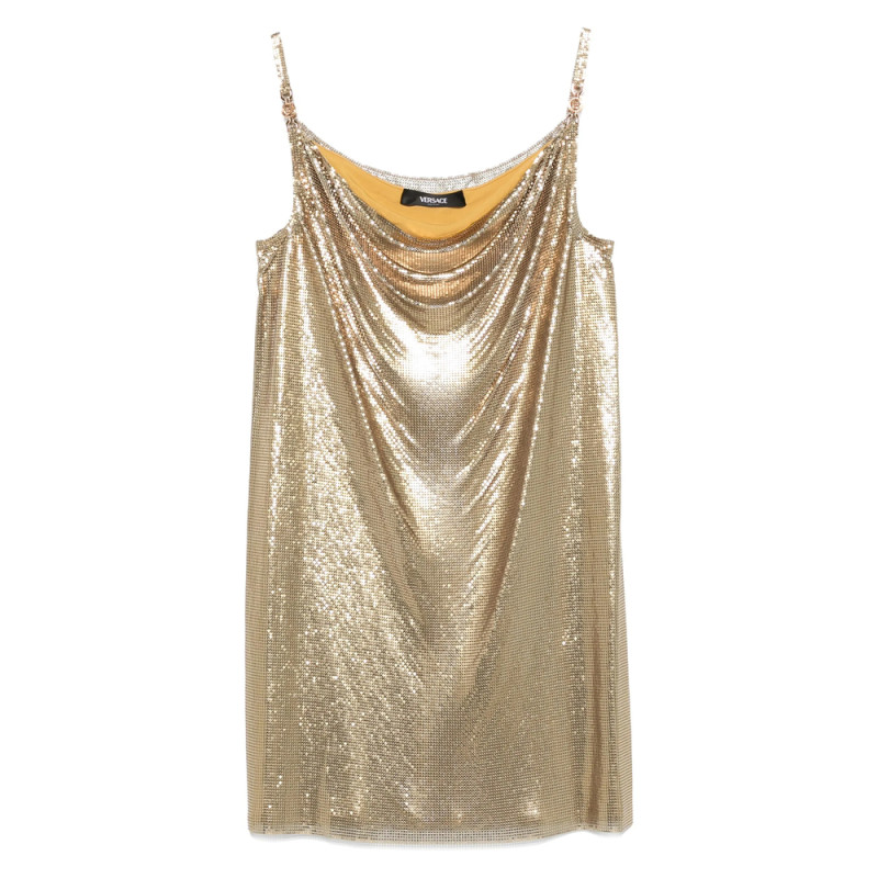Versace V-neck Dress
