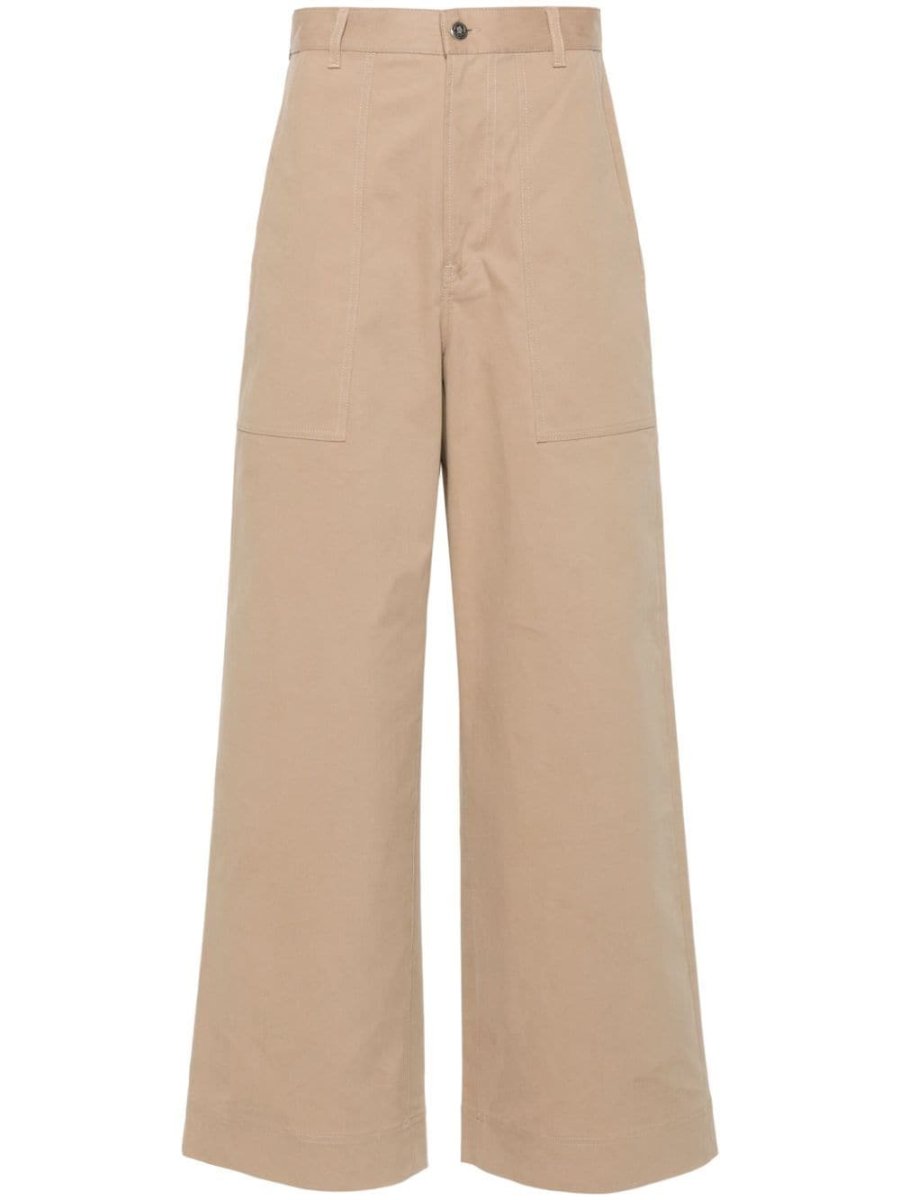 gabardine trousers