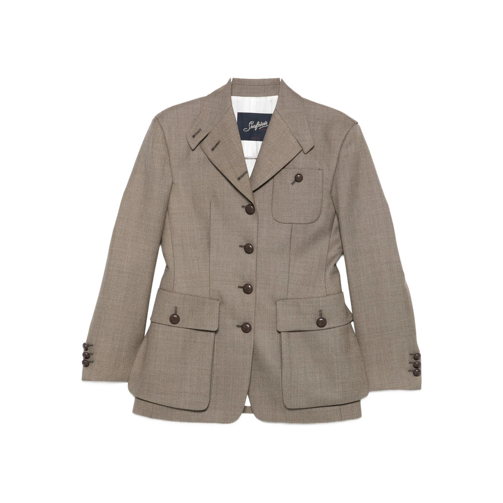 Seafarer Flap-pocket Button Jacket