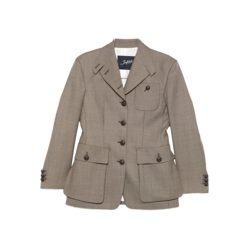 Seafarer Flap-pocket Button Jacket