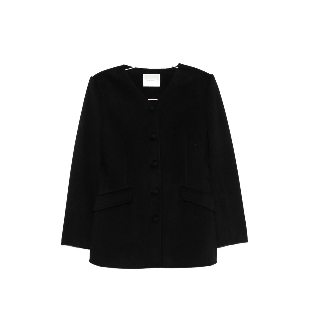 Lisa Yang V-neck Single-breasted Coat