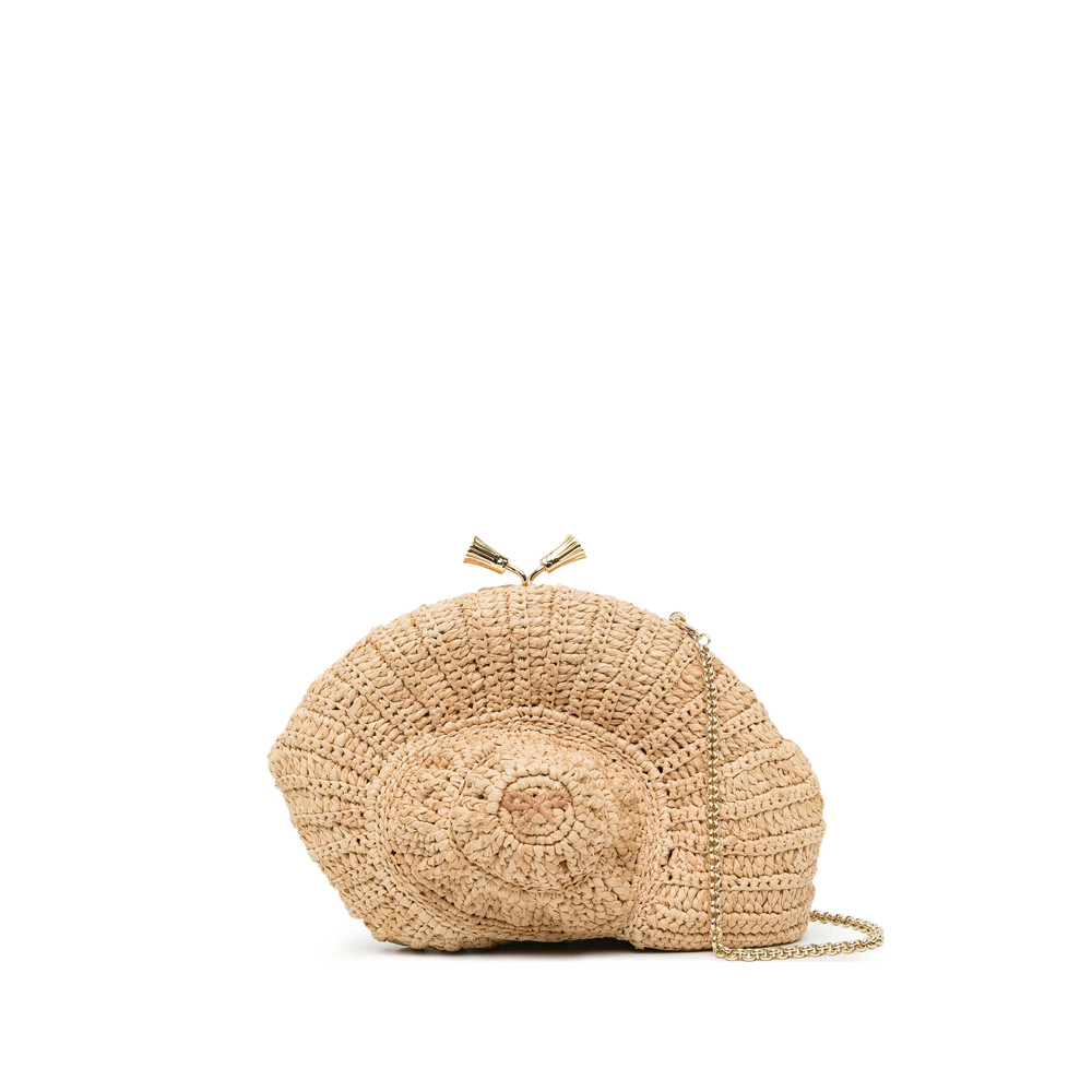 Anya Hindmarch Shell-shaped Woven Crossbody Bag