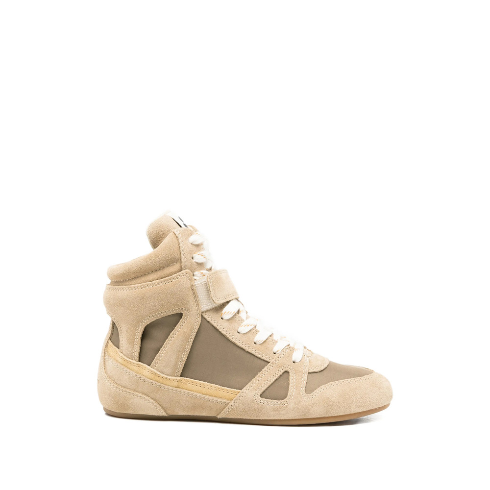 Isabel Marant Senny Panelled Hi-top Sneakers