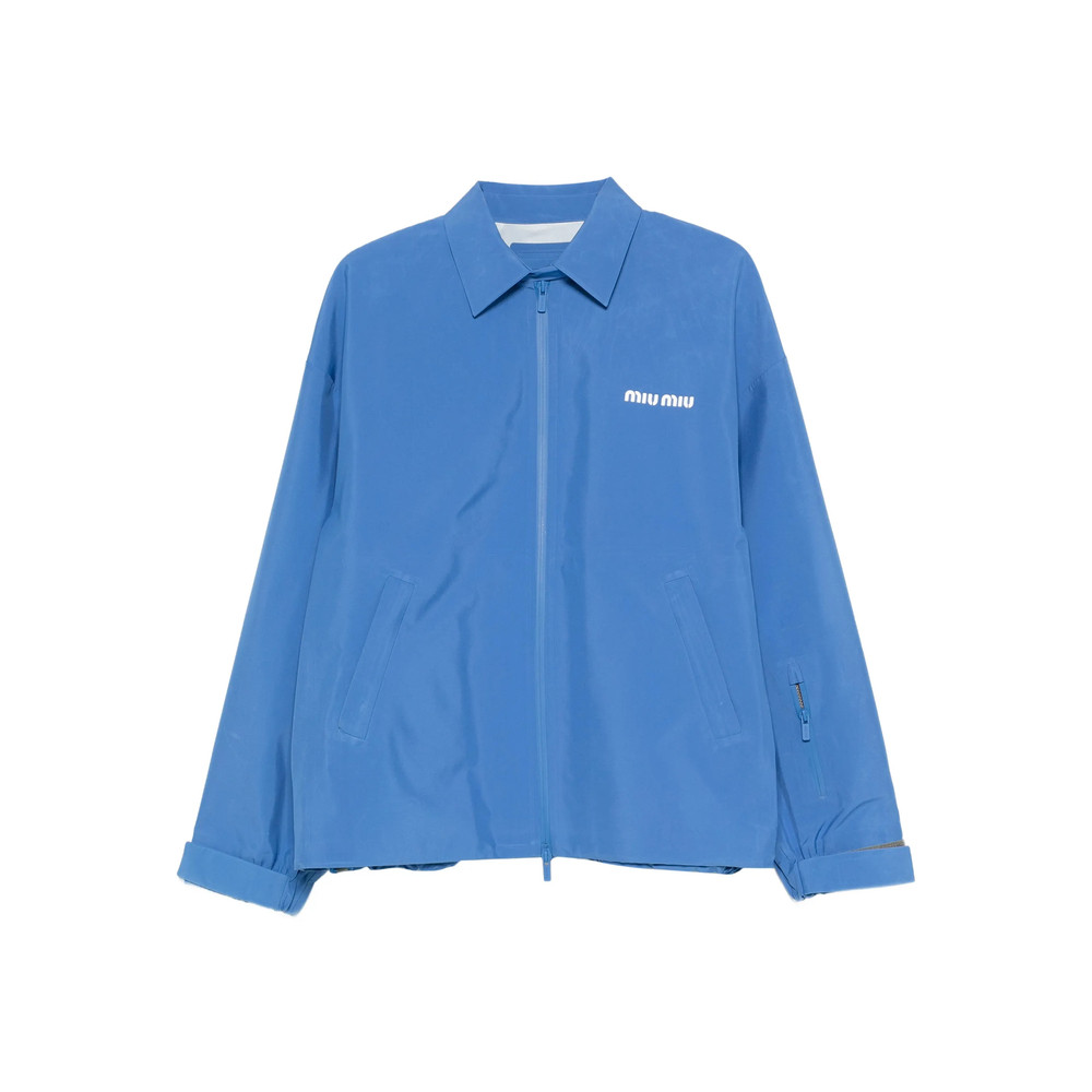 Miu Miu Zip-up Windbreaker