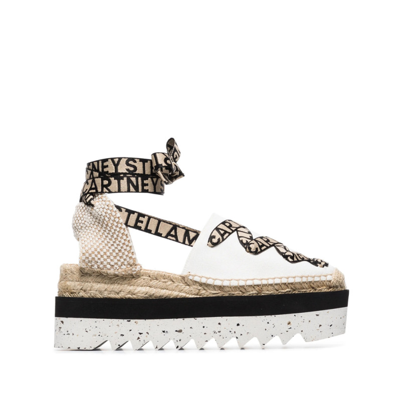 Stella Mccartney Gaia Lace-up Espadrilles