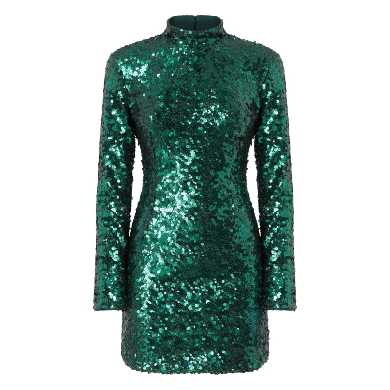 Pinko Sequin-embellished Mini Dress