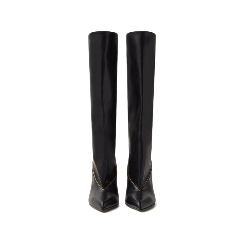 Versace Gianni Nappa Knee-high Boots 90 Mm