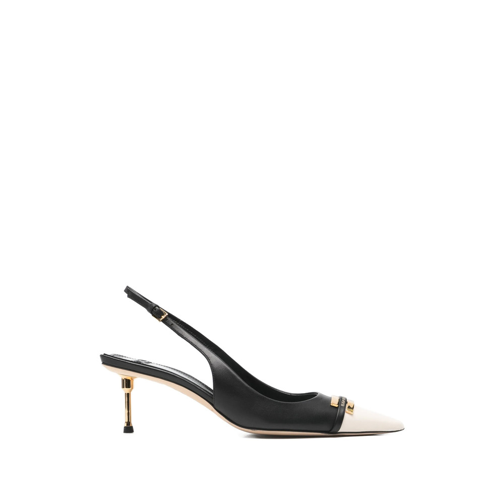 Elisabetta Franchi Two-tone Buckle Pumps