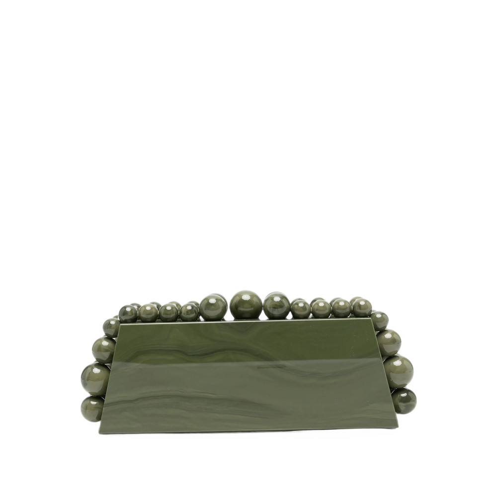 Cult Gaia Eos Lungo Marbled Clutch Bag